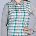 Блуза женская, размер 42, рост 170 см, цвет серо-зелёный (арт. Y1112-0171) - Фото 6