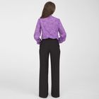 Блуза женская, размер 44, рост 170 см, цвет сиреневый (арт. Y1375-0183) - Фото 3