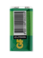 Батарейка солевая GP Greencell Extra Heavy Duty, 6F22-1S, 9 В, крона, спайка, 1 шт. - Фото 6