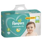 Подгузники Pampers Active Baby-Dry размер 5, 110 шт. - Фото 3