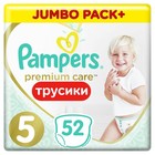 Подгузники-трусики PAMPERS Premium Care Pants 5 Junior (12-17 кг), 52 шт - Фото 1