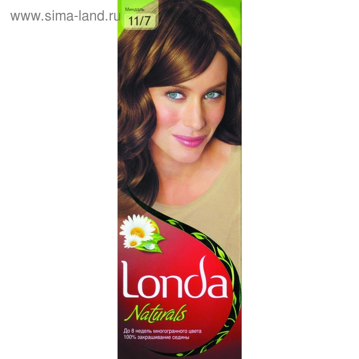 Крем-краска для волос Londa Naturals, тон 11/7, миндаль - Фото 1
