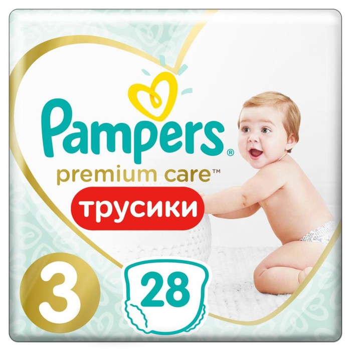 Трусики Pampers Premium Care размер 3, 28 шт. - Фото 1