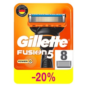 Сменные кассеты для бритья Gillette Fusion5 Power, 8 шт.