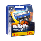 Сменные кассеты Gillette Fusion 5 Proglide, 12 шт. - фото 317918671