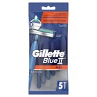 Бритва одноразовая Gillette BlueII Plus, 5 шт. - фото 317918718