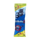 Бритвенные станки одноразовые Gillette 2, 2 лезвия, 10 шт - Фото 6