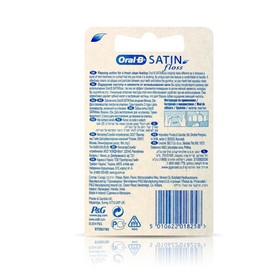 

Зубная нить Oral-B Satin floss, с мятным вкусом, 25 м
