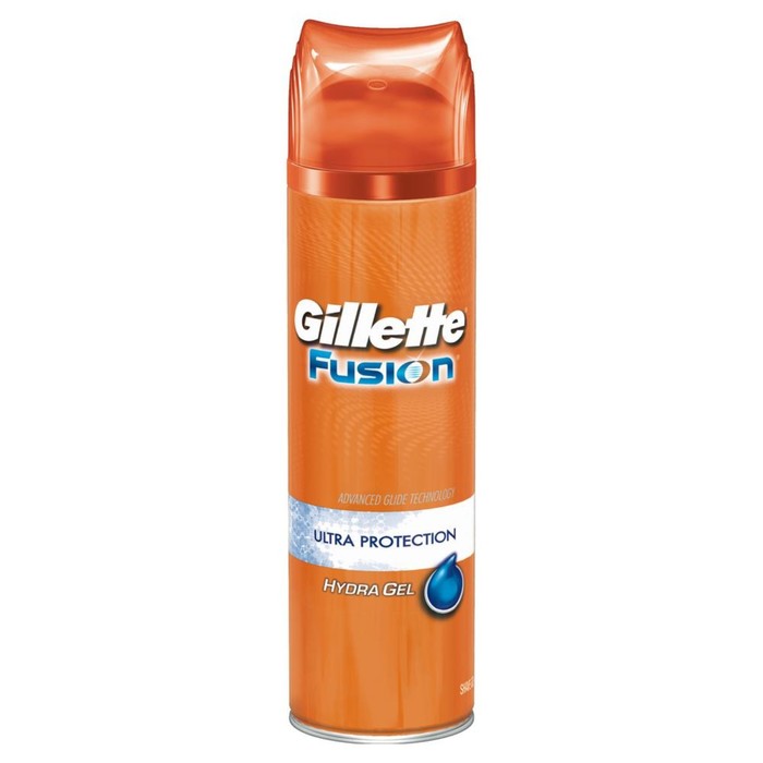 Гель для бритья Gillette Fusion Hydra Gel «Ультра защита», 200 мл - Фото 1