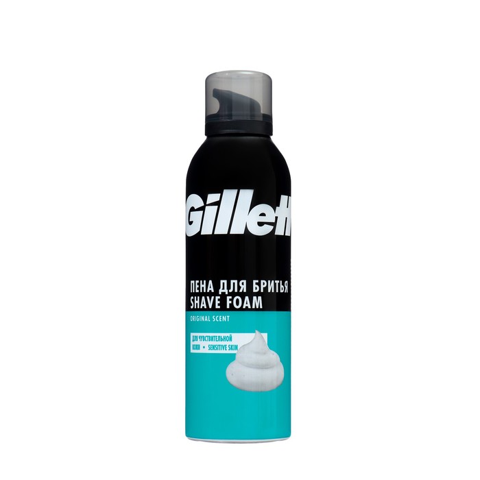 Пена для бритья Gillette Sensitive Skin, 200 мл