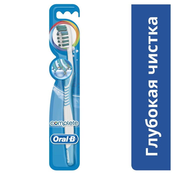 Зубная щётка Oral-B "Комплекс: глубокая чистка", мягкая, 1 шт - Фото 1