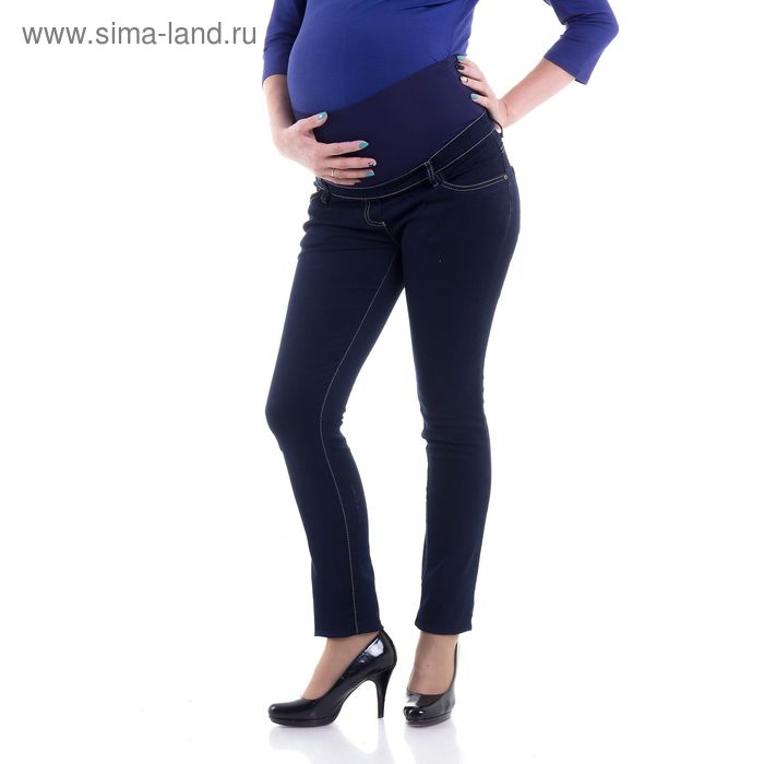 Джинсы для беременных, размер 48, рост 168 см, цвет синий (арт. 80052159) - Фото 1