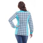 Блузка для беременных, размер 50, рост 168 см, цвет бирюзовый (арт. 30818973) - Фото 4