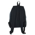 Рюкзак молодёжный на молнии "Ромбы", 1 отдел, 1 наружный карман, чёрный/серый - Фото 3
