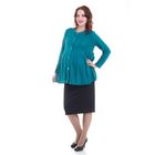 Блузка для беременных, размер 44, рост 168 см, цвет зелёный (арт. 40075484) - Фото 3