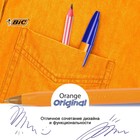 Набор шариковых ручек BIC. Orange Fine, 4 цвета, узел 0.8 мм, тонкое письмо, оранжевый корпус - Фото 6