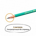 Набор карандашей чернографитных 3 штуки BIC «Evolution», НВ, пластиковый, с ластиком - Фото 6