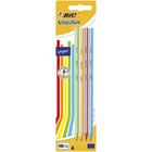 Набор карандашей чернографитных 4 штуки BIC "Evolution Stripes", HB, корпус с полосками - Фото 1