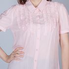Блуза женская, размер 48, рост 170 см, цвет светло розовая (арт. Y1165-0240 new) - Фото 3