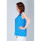 Блуза женская, размер 46, рост 170 см, цвет синий (арт. Y1156-0230) - Фото 3