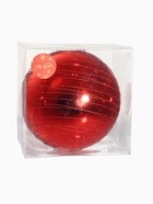 Ёлочный шар новогодний «Орион», d=20 см, гигант, красный 1305734