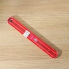 Держатель для ножей магнитный Доляна «Цветная линия», 38 см, цвет красный - фото 4558622