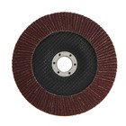 Круг лепестковый торцевой ТУНДРА, 150×22 мм, Р40 - Фото 4