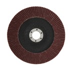 Круг лепестковый торцевой ТУНДРА, 150×22 мм, Р80 - Фото 4