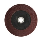 Круг лепестковый торцевой ТУНДРА, 180×22 мм, Р80 - Фото 4