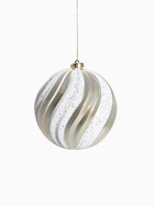 Ёлочные игрушки «Праздничное ассорти», шары новогодние, d=15 см, набор 3 шт., бело-золотой - фото 7481349 Ёлочные игрушки «Праздничное ассорти», шары новогодние, d=15 см, набор 3 шт., бело-золотой - фото 7481349