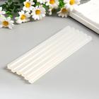 Клей для клеевого пистолета в стержнях прозрачный d=1,1 см набор 6 шт - Фото 3