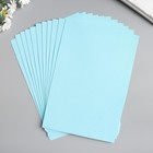 Фоамиран "Васильковый" 1 мм (набор 10 листов) формат А4 - Фото 3