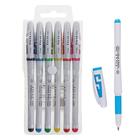 Набор гелевых ручек, 6 цветов, корпус с цветными вставками, в блистере - Фото 2