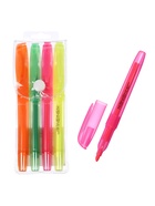 Набор маркеров-текстовыделителей Calligrata, 4 цвета, скошенный наконечник, узел 4 мм - Фото 8