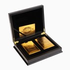 Карты игральные пластиковые «Золотая коллекция», 2 колоды по 54 шт., 8.8×5.7 см - Фото 1