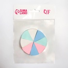 Спонжи для макияжа, набор - 8 шт., 3.5×3 см, разноцветные - Фото 5