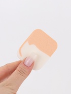 Спонж для макияжа, 5.5×4.5 см, белый, бежевый - Фото 3