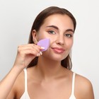 Спонж для макияжа «Плоская капля», 6 × 4,5 см, цвет МИКС - Фото 8