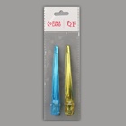 Зажимы для волос, набор - 2 шт., 11.5(±1) см, МИКС - Фото 4