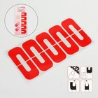 Защитная лента для кутикулы, 10 шт, в картонной коробке, цвет МИКС - Фото 1