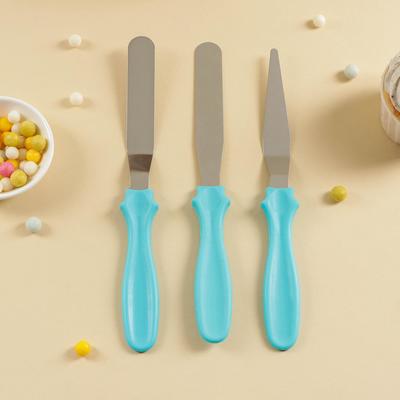 Набор лопаток кондитерских «Ночь», 23×8.5×2.5 см, 3 шт., МИКС