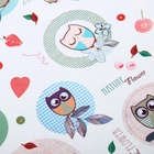 Клеёнка с ПВХ-покрытием «Совушки», 100×140 см - Фото 3