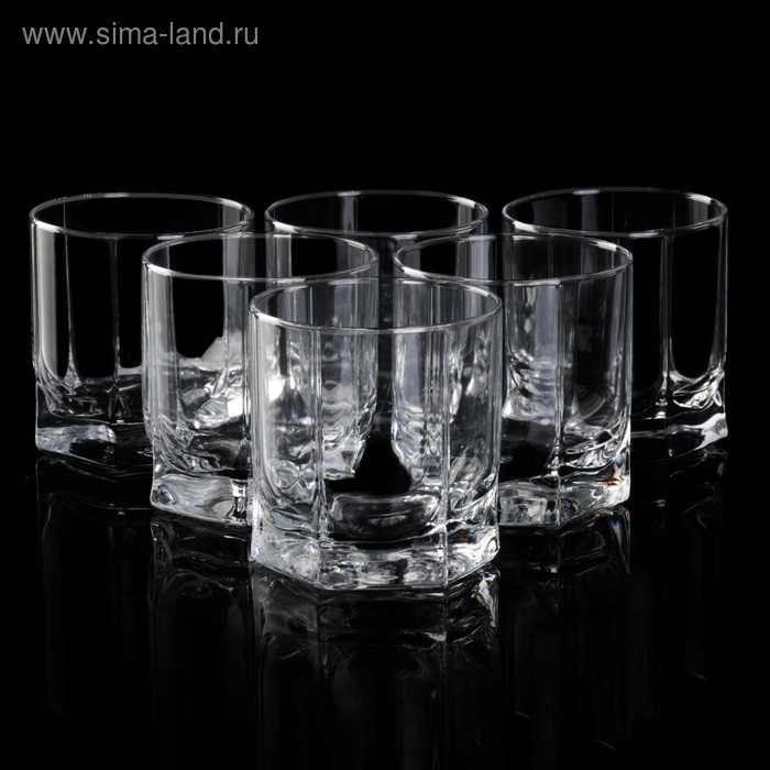УЦЕНКА Набор стаканов для виски Tango, 250 мл, 5 шт - Фото 1