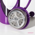 Заварочный чайник френч-пресс Доляна «Комплимент», 350 мл, стекло, фиолетовый - Фото 2