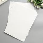 Фоамиран "Белоснежный" 1 мм (набор 10 листов) формат А4 - Фото 3