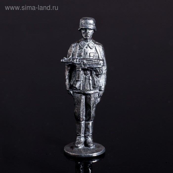 Оловянный солдатик "Немецкий пехотинец" - Фото 1