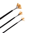 Набор кистей для рисования, 3 штуки, веерные, международный размер 1404025