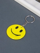 Брелок для ключей на кольце светоотражающий «Смайлик», пластик, 5.5×5 см, МИКС - Фото 3
