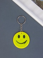 Брелок для ключей на кольце светоотражающий «Смайлик», пластик, 5.5×5 см, МИКС - Фото 1