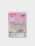 Штора для ванны Доляна «Большие цветы», 180×180 см, полиэстер, сиреневая - Фото 9